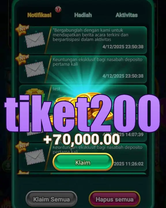 tiket200 Masuk